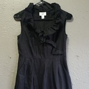 LOFT Petite Black Sleeveless Dress
